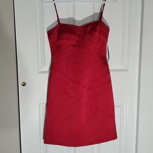Decode red dress